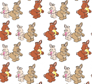 Easte Papers - Dancing Bunnies product image